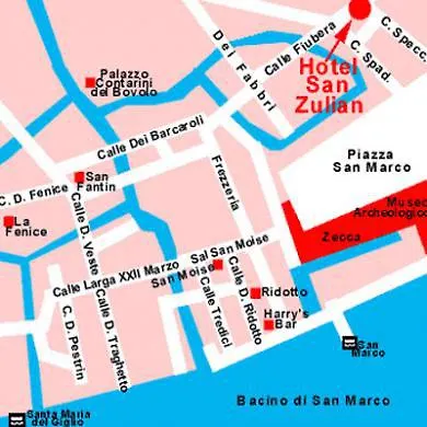 ***  Hotel San Zulian Venedik İtalya